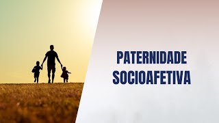 Paternidade socioafetiva [upl. by Iruam]