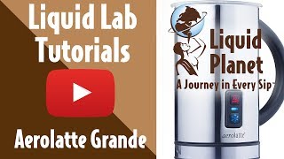 Liquid Lab  Aerolatte Grande Milk Frother [upl. by Nylleoj]