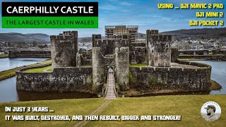 Caerphilly Castle  The Largest in Wales 2nd in Britain [upl. by Ziom]