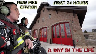 First 24 Hours in a New Fire Station  A Day in the Life [upl. by Lyndsay]