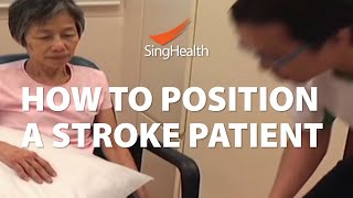 How To Position A Stroke Patient [upl. by Wernick]