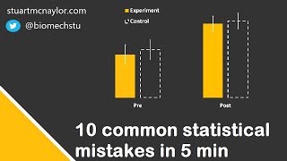 Ten Statistical Mistakes in 5 Min [upl. by Brownley764]