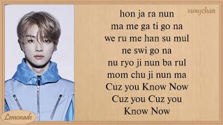 NCT U  Know Now Easy Lyrics [upl. by Nylaret]