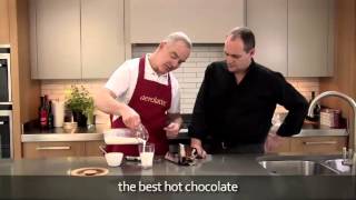 How to make a hot chocolate using an aerolatte milk frother [upl. by Lucie627]